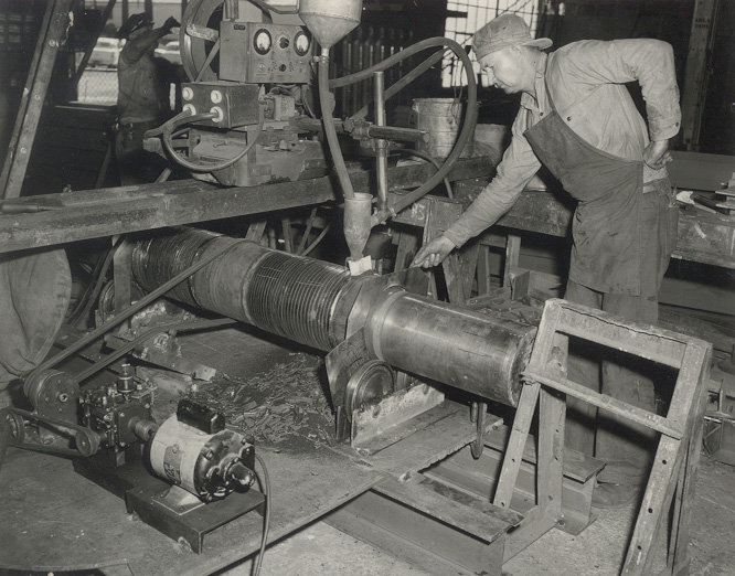 Early industrial machinery